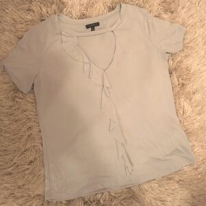 Pretty short-sleeved blouse in pale mint green.Size small from Dynamite 👕🌸👒